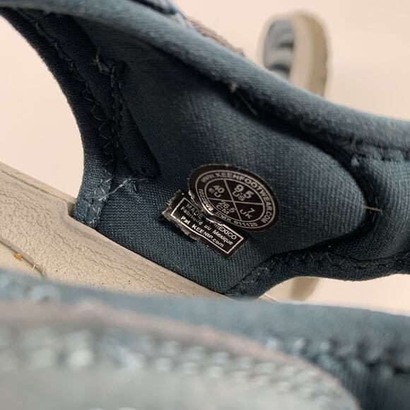 KEEN Whisper Outdoor Waterproof Walking Hiking Sandals Sz 9.5 Womens Smoke Blue - Picture 8 of 9